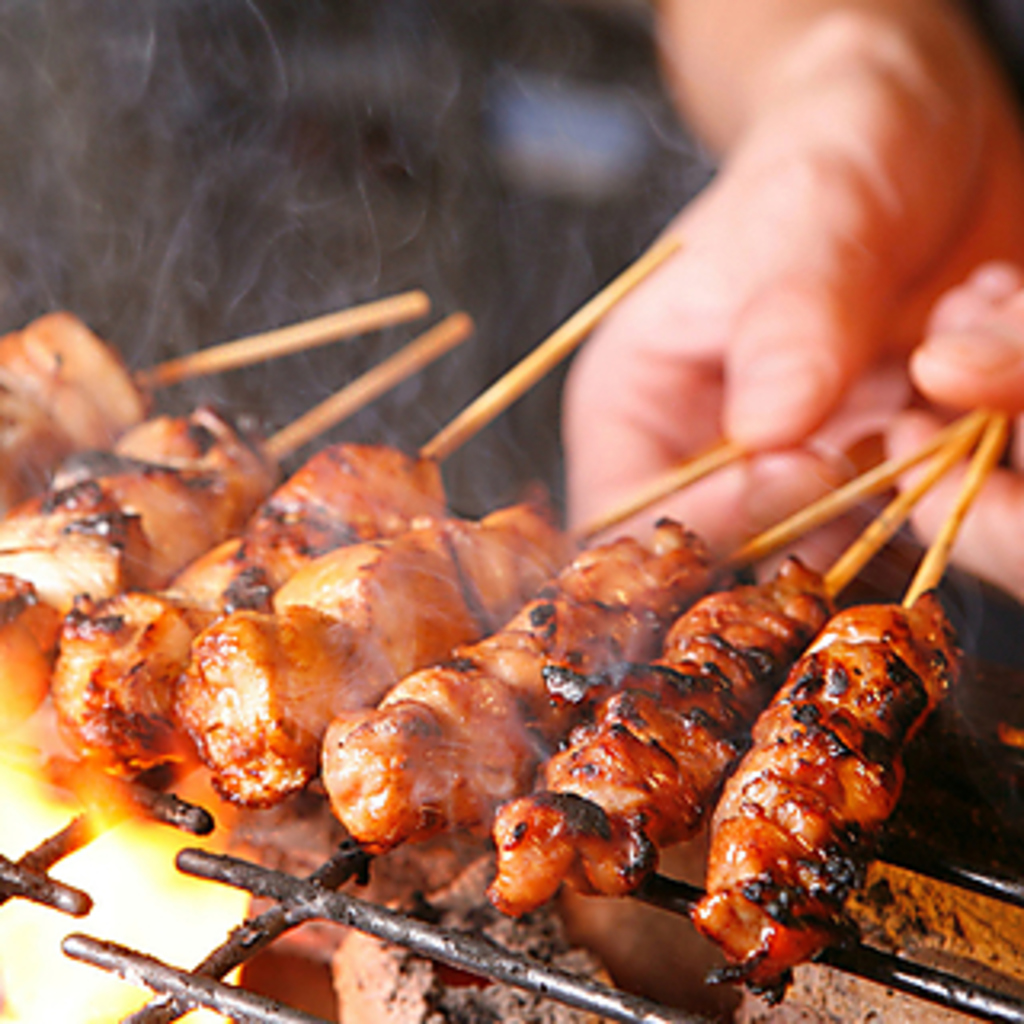 手打ちの国産焼き鳥！地鶏もあります