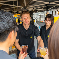 ドリンク飲み放題も充実！