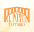 トラットリアイルポンテのロゴ