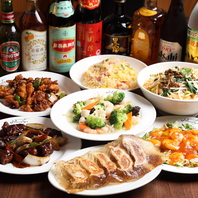 自慢の中華食べ飲み放題！デザートも楽しめる◎
