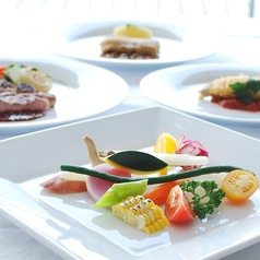 フランス料理 レストラン シャトウのコース写真