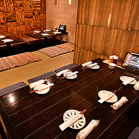 【個室　二部屋ご用意】