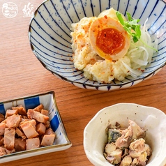 半熟たまごの混ぜる具選べるポテサラ