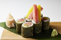 1日5食限定！本鮪のトロたく細巻き寿司！