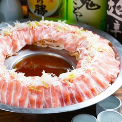 豚ロ-スの肉炊きしゃぶしゃぶ
