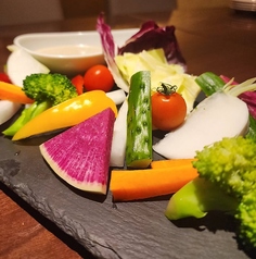 10種の野菜をバーニャカウダソースで レギュラーサイズ