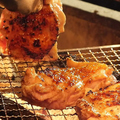 料理メニュー写真 地鶏の炭火焼き