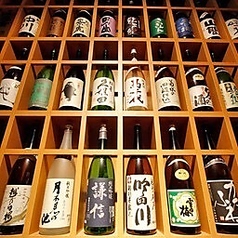 当店名物！土鍋飯 新潟日本酒　常時30種以上