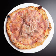 生ハムたっぷりのせピッツァ