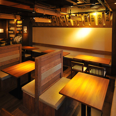 仕切りがあり◎お席のご相談いつでも承ります