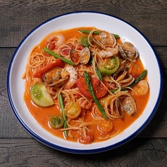 旬の食材を使った【パスタ】がおすすめ