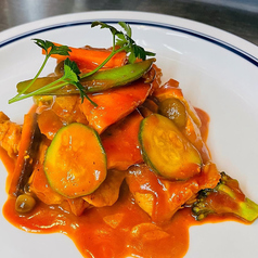 チキンのトマト煮込み