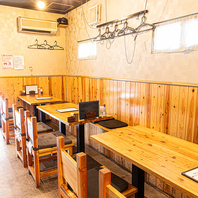 【落ち着いた店内でゆったりとしたひと時を♪】