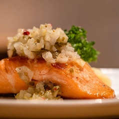 温製スモークサーモン