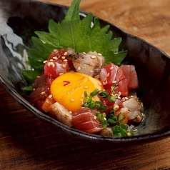 鮮魚のユッケ