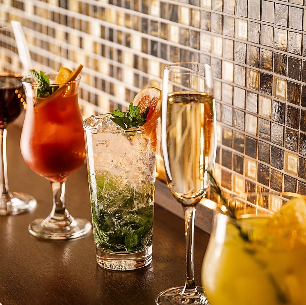 アルコールはもちろん、ノンアルコールカクテルもございます！