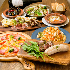 ワイン酒場マールのコース写真