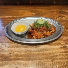 鶏ユッケ
