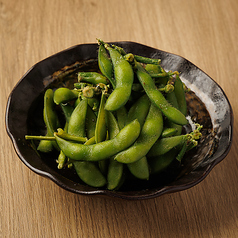 塩茹で茶豆