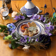 異国情緒あふれる美しいモロッカンプレートでお祝い