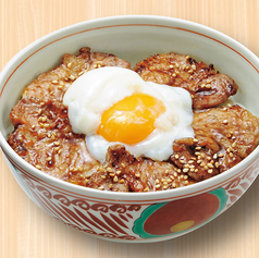 温玉豚カルビ丼