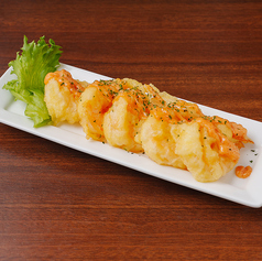 ぷりぷり海老の明太マヨネーズ