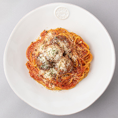 【トマト】ボローニャ風ミートパスタ