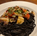 料理メニュー写真&nbsp;イカ墨のスパゲッティ
