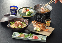 新潟グランドホテル 日本料理レストラン 静香庵のコース写真