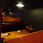 人気のテーブル席♪プライベート空間が確保されているのでゆったりと寛ぎ下さい☆