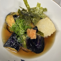 茄子と餅の揚げ出し