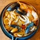 てんこ盛り　焼き鍋　スープペペロンチーノ