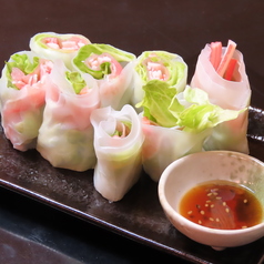 ぼんくんの生春巻き