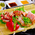 料理メニュー写真&nbsp;絶品地鶏刺身5点盛り