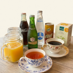 セイロンティーやコーヒーなどカフェメニューも充実◎