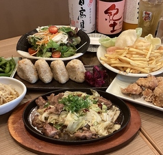 肉ト酒 木場酒場 てっついのコース写真