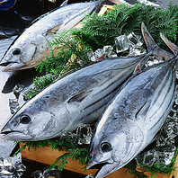 旬の魚へのこだわり