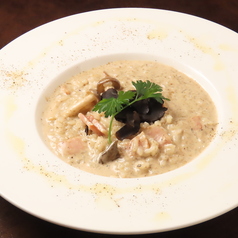 トリュフクリームリゾット