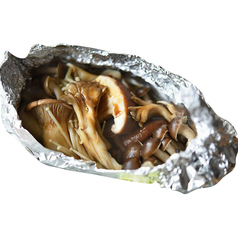 キノコバター焼き