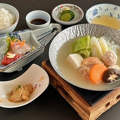 鶏水炊き小鍋膳 ＜お一人様＞