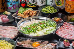 全席喫煙可◎全席完全個室◎食べ飲み放題◎馬刺しと焼鳥のお店◎鳥馬酒場 熊本下通店のコース写真