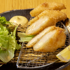 大山鶏の大葉ササミカツ