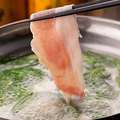 料理メニュー写真&nbsp;豚ロースしゃぶしゃぶ