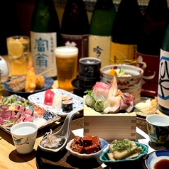寿司と串とわたくし 京都三条大橋店のコース写真