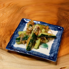 梅きゅうり和え