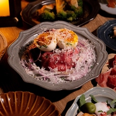 しっとりローストビーフのポテトサラダ