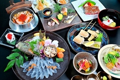 食泉 天の月のコース写真