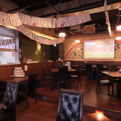 テーブル席は人数に応じてご用意しております。プライベートな飲み会や、お子様連れも大歓迎のカジュアルイタリアン酒場です◎貸切もご利用いただけますので、大切な日のお祝いなど様々なシチュエーションにご対応させていただきます☆