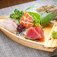 鮮魚のおまかせ盛り