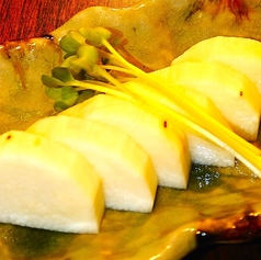 自家製長芋わさび醤油漬け